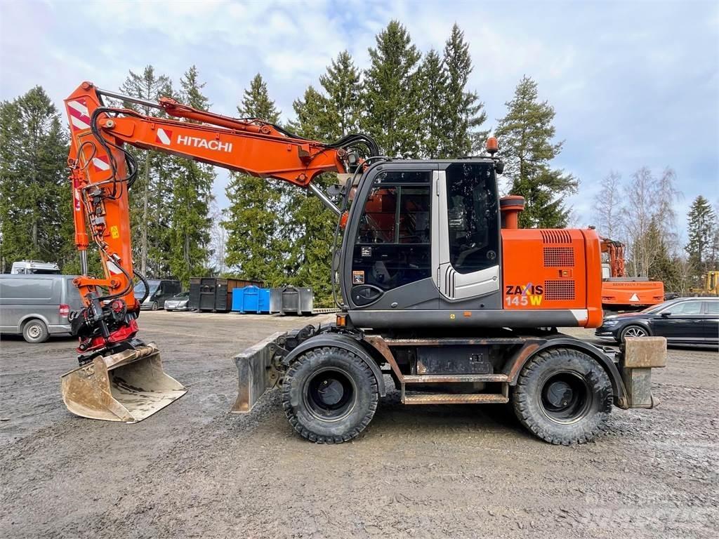 Hitachi ZX 145W-3 Ratiniai ekskavatoriai