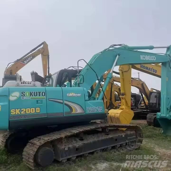Kobelco SK200D Vikšriniai ekskavatoriai