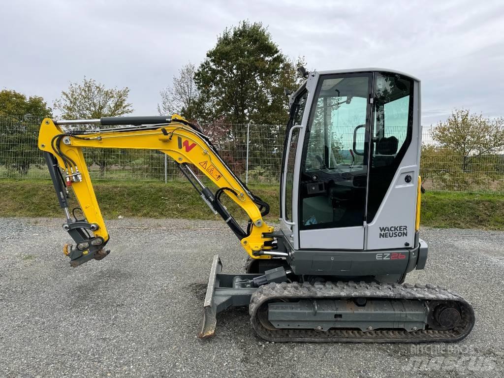Wacker Neuson EZ26 Vikšriniai ekskavatoriai