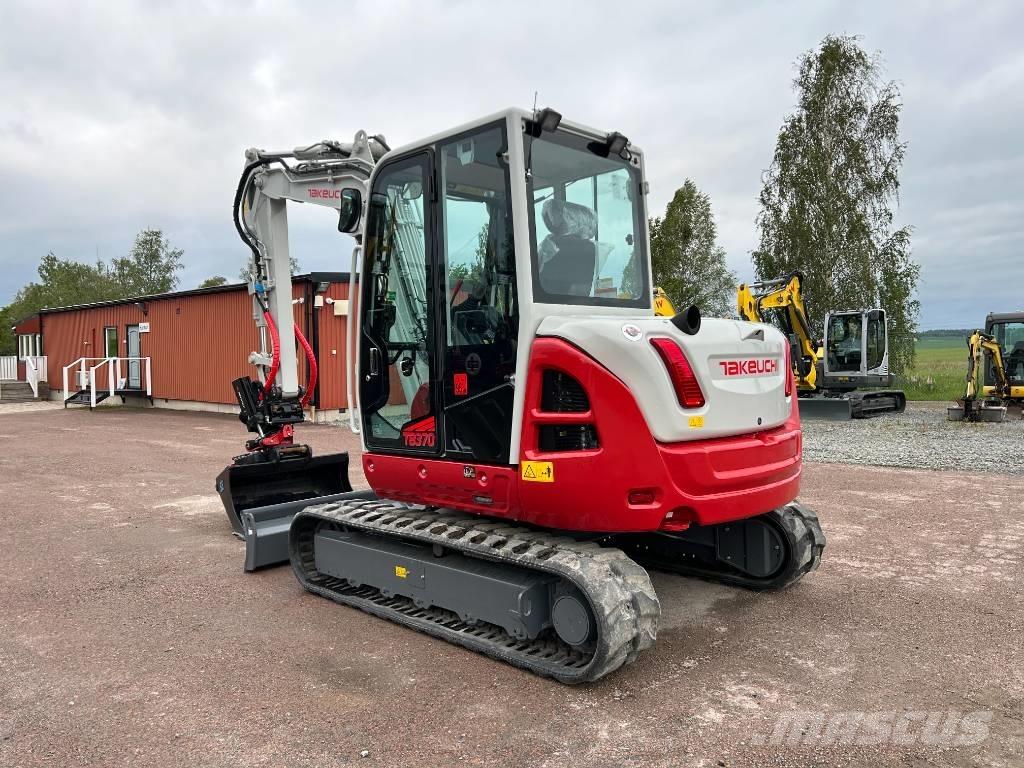 Takeuchi TB370 Vidutinės galios ekskavatoriai 7-12 t