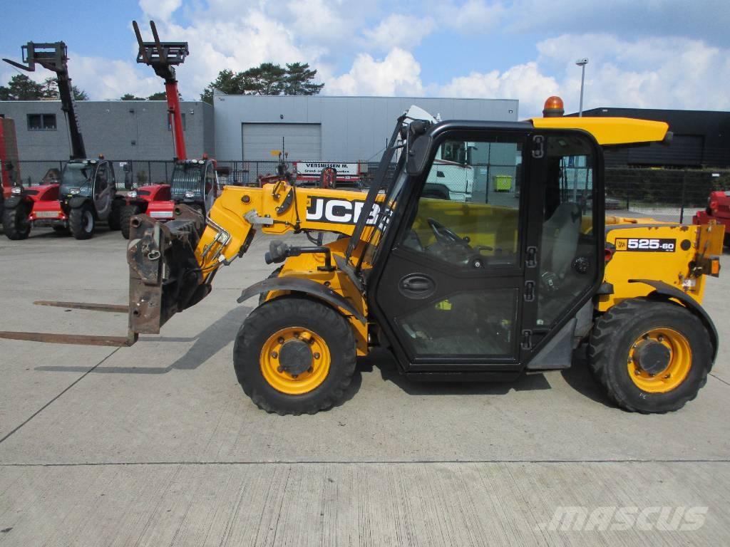 JCB 525-60 (382) Teleskopiniai krautuvai