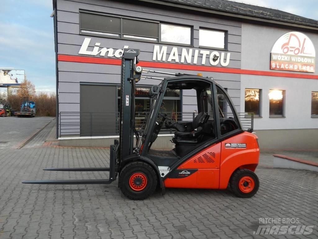 Linde H35T-02 LPG (dujiniai) krautuvai
