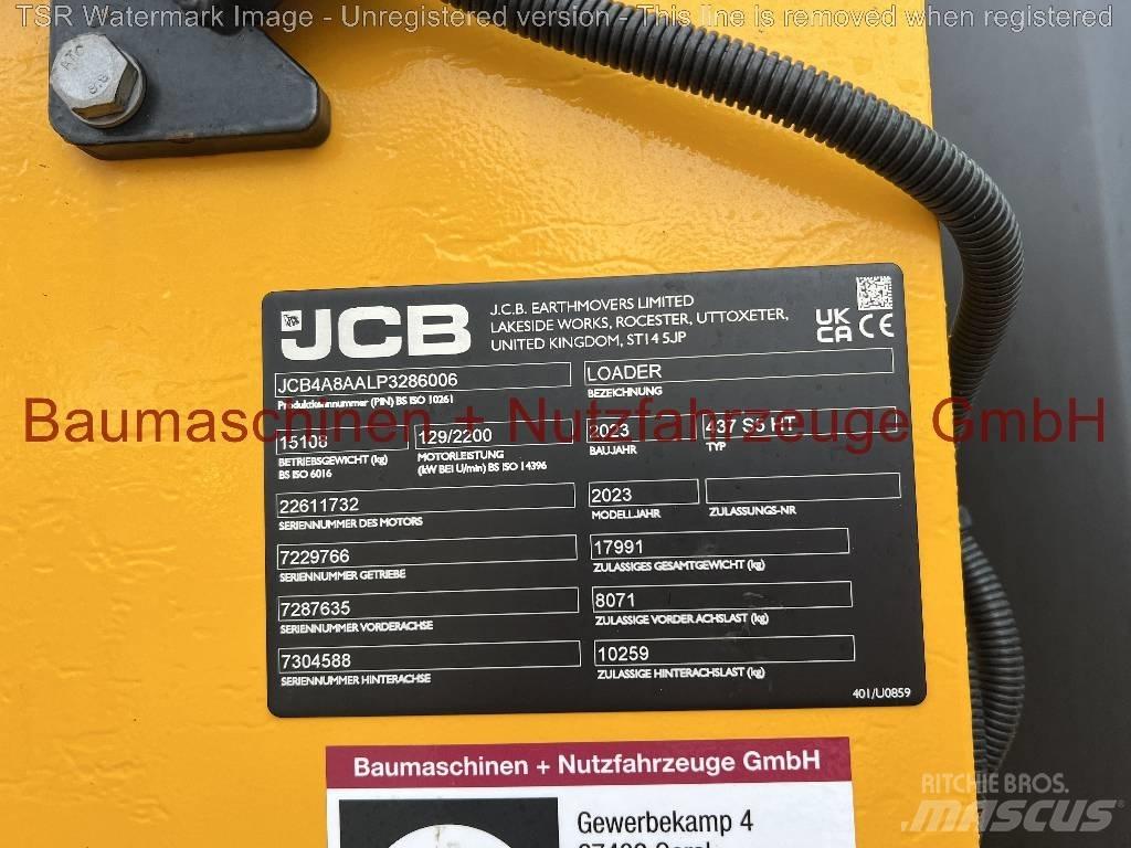 JCB 437 HT -Demo- Naudoti ratiniai krautuvai