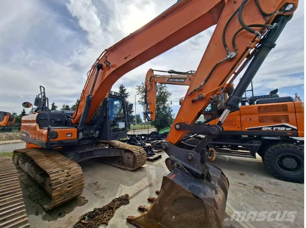 Doosan DX 225 LC-5 Vikšriniai ekskavatoriai
