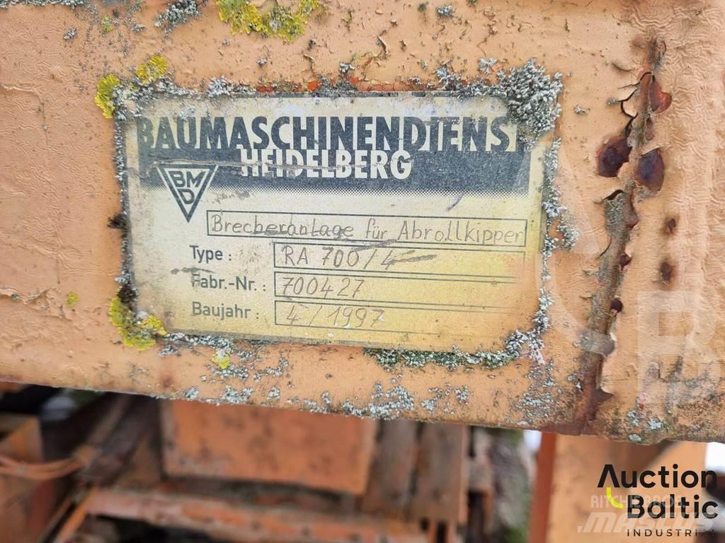 BMD RA700/4 Kita kultivavimo technika ir priedai