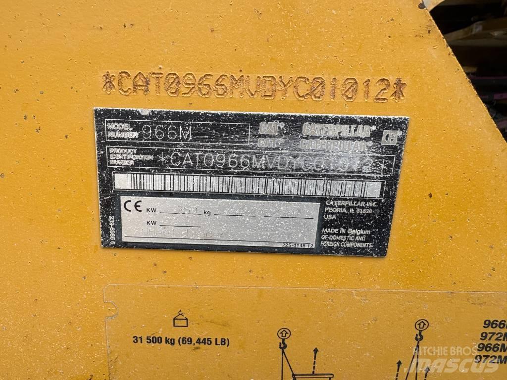 CAT 966M Naudoti ratiniai krautuvai