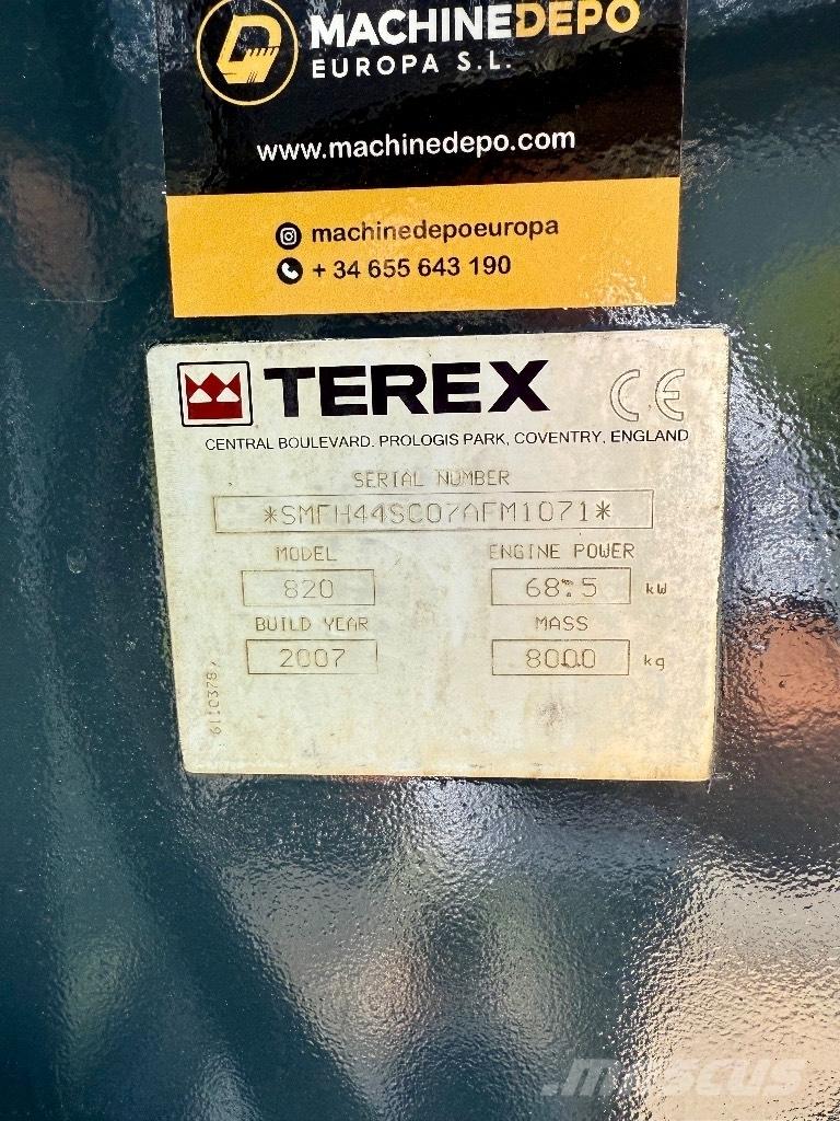 Terex 820 Ekskavatoriniai krautuvai