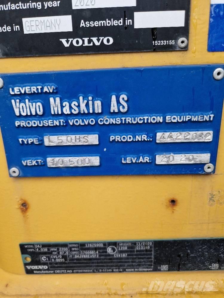 Volvo L50HS Naudoti ratiniai krautuvai