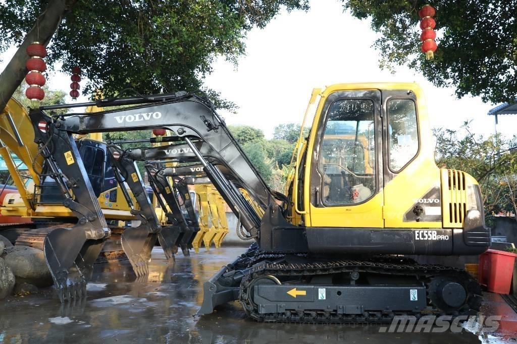 Volvo EC 55 B Mini ekskavatoriai < 7 t