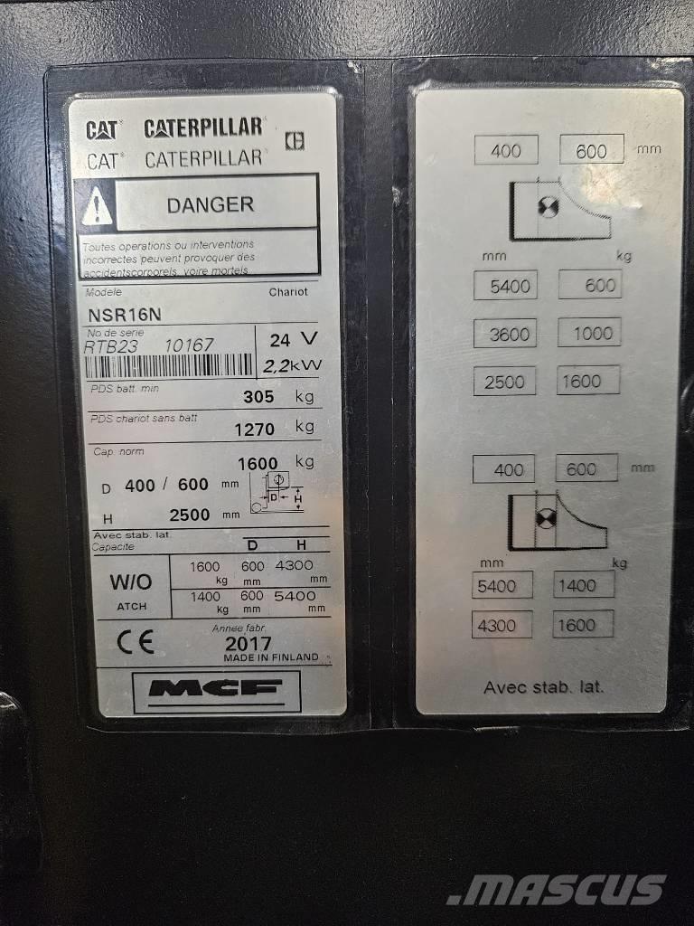 CAT NSR16N (vuokralla) Savaeigiai rietuvai