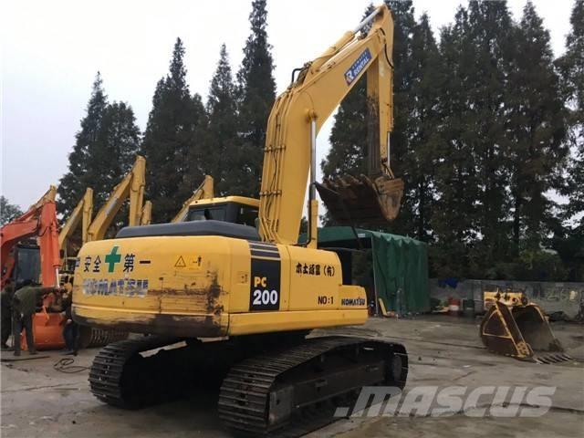 Komatsu pc200-7 Vikšriniai ekskavatoriai