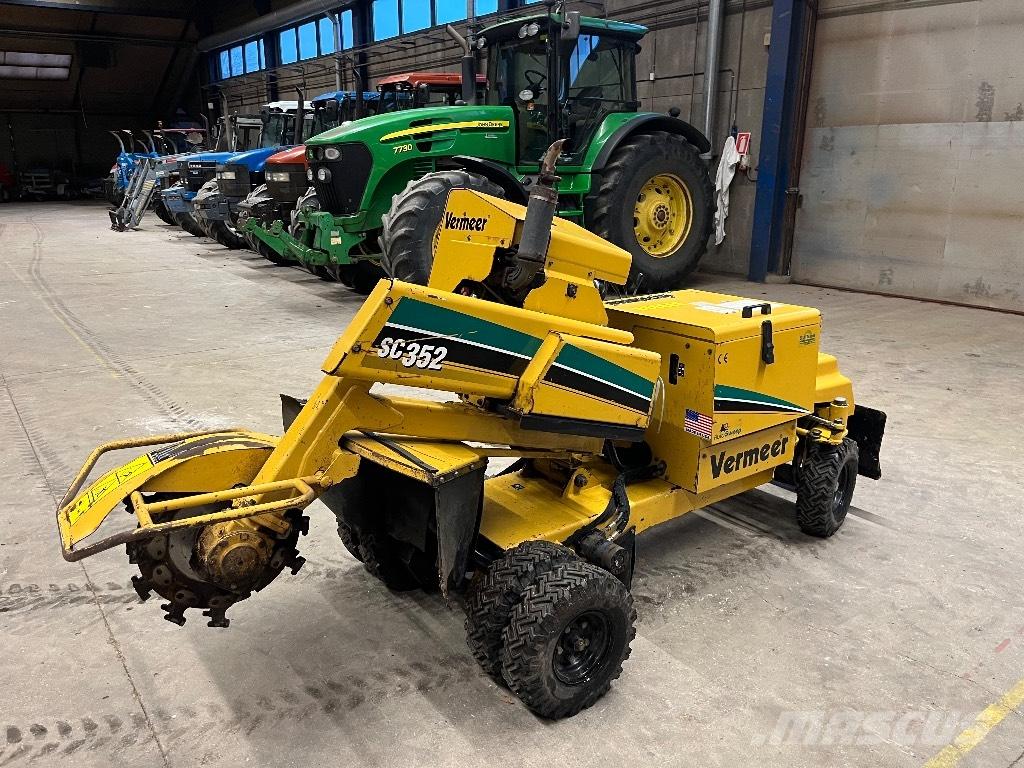 Vermeer SC352 Diesel Kelmų smulkintuvai