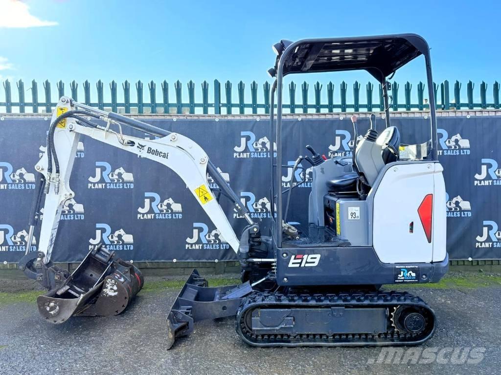 Bobcat E 19 Mini ekskavatoriai < 7 t