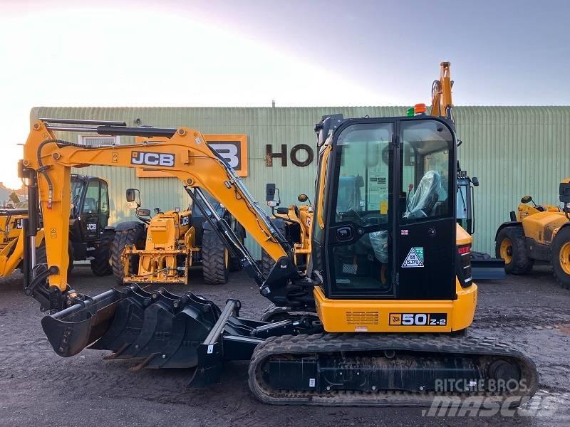 JCB 50 Z-2 Mini ekskavatoriai < 7 t