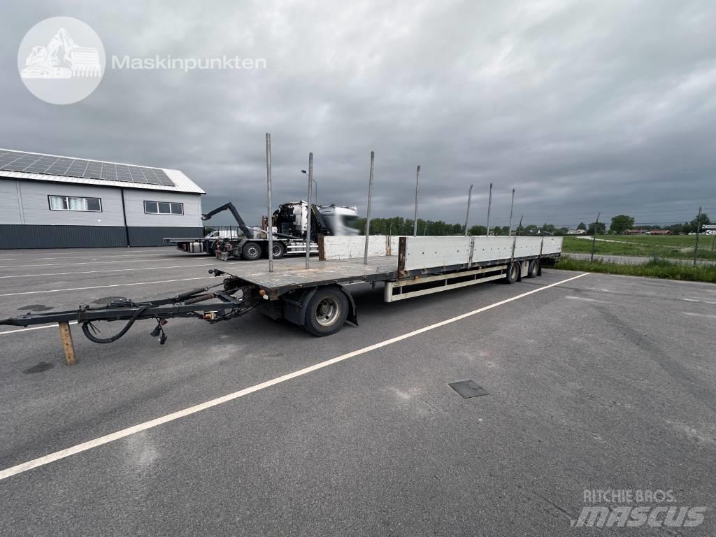 Fliegl DPS 300 Platformos / Pakrovimas iš šono