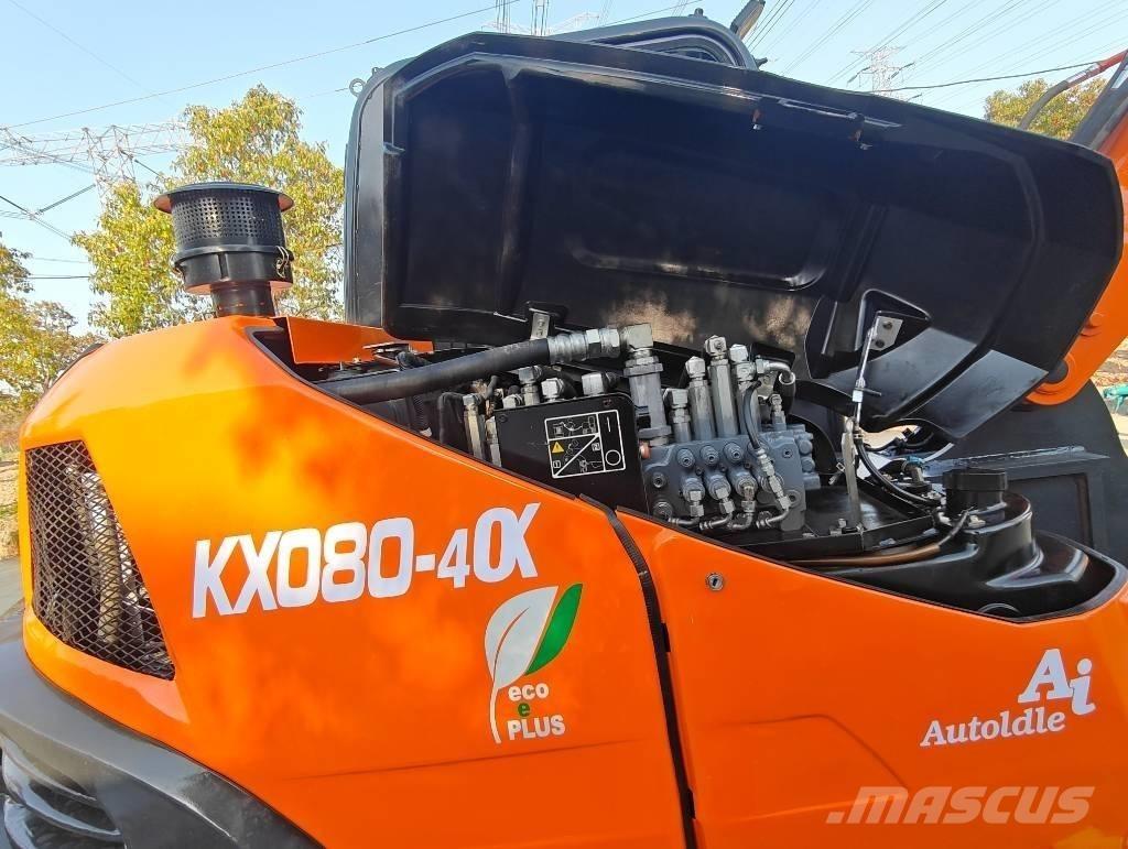 Kubota KX 080-4 Vidutinės galios ekskavatoriai 7-12 t