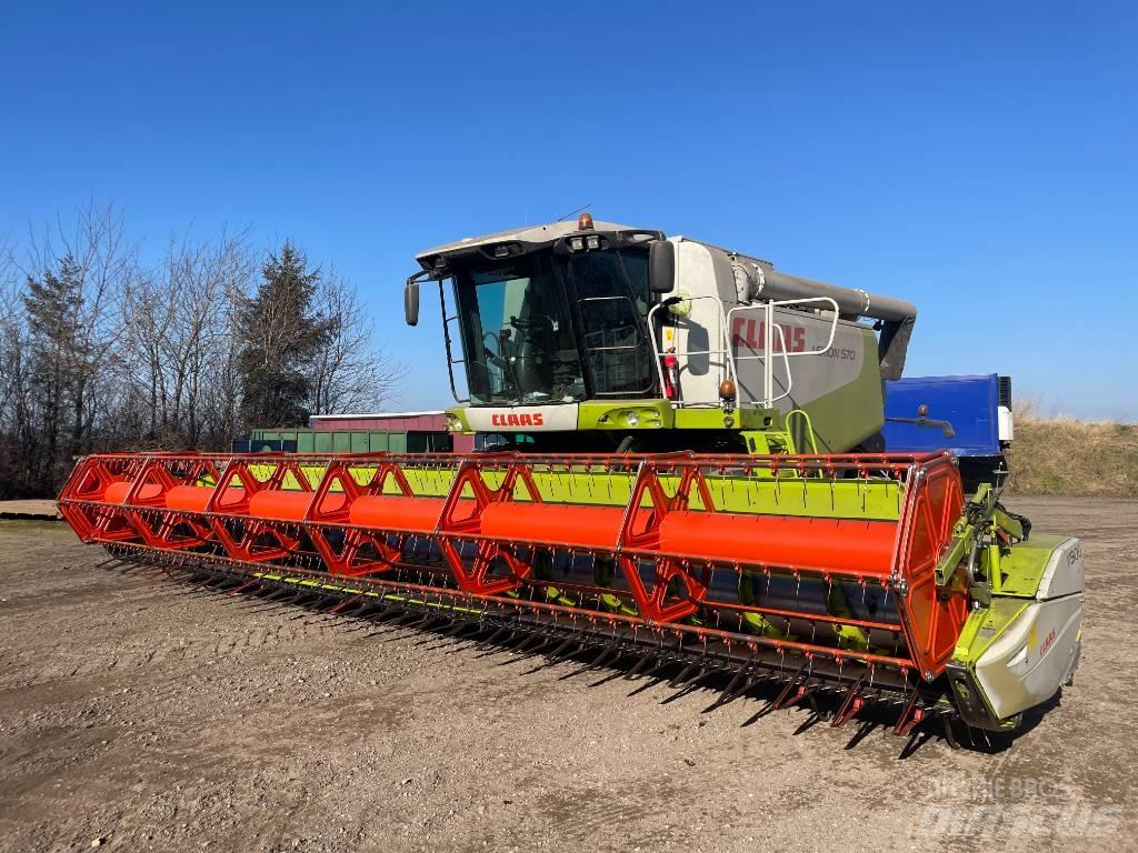 CLAAS Lexion 570 Derliaus nuėmimo kombainai