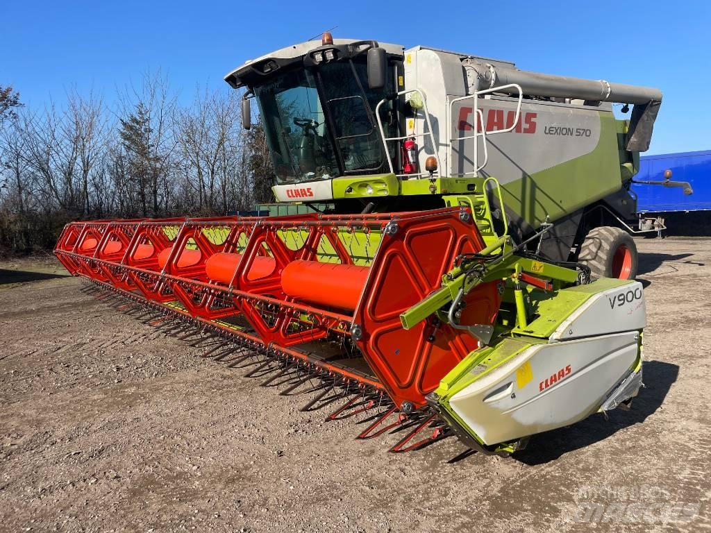 CLAAS Lexion 570 Derliaus nuėmimo kombainai