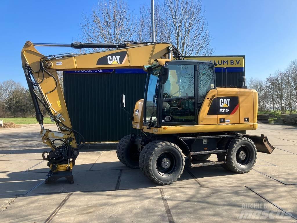 CAT M314F Ratiniai ekskavatoriai