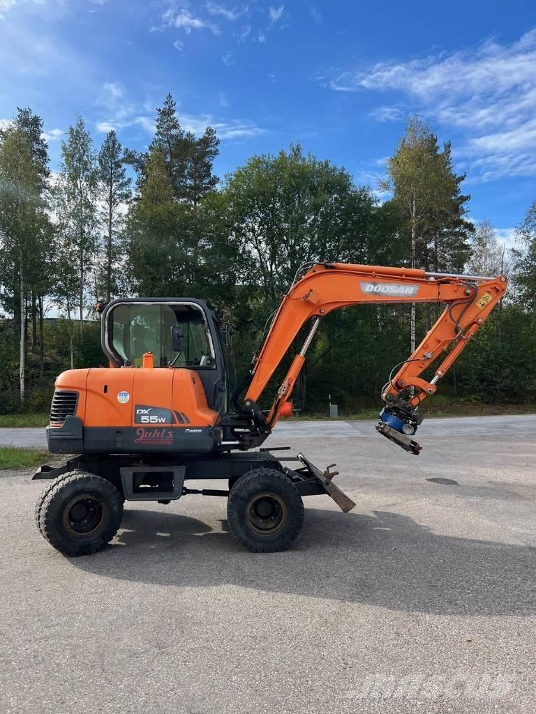 Doosan DX 55 Mini ekskavatoriai < 7 t