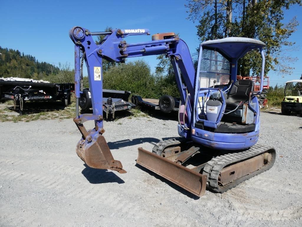Komatsu PC20UU-3 Mini ekskavatoriai < 7 t