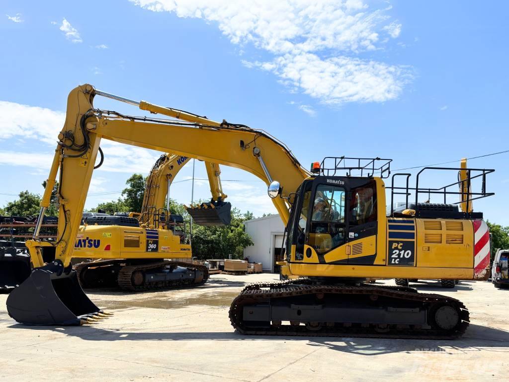 Komatsu PC210LC-11 Vikšriniai ekskavatoriai