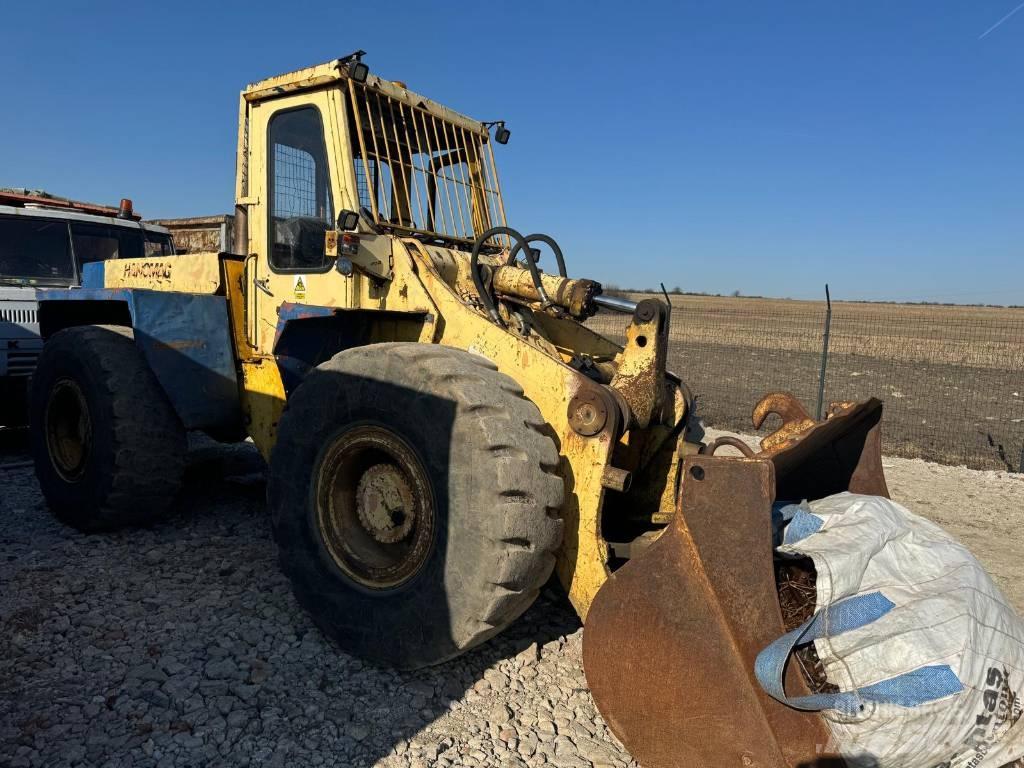 Hanomag C55 Naudoti ratiniai krautuvai