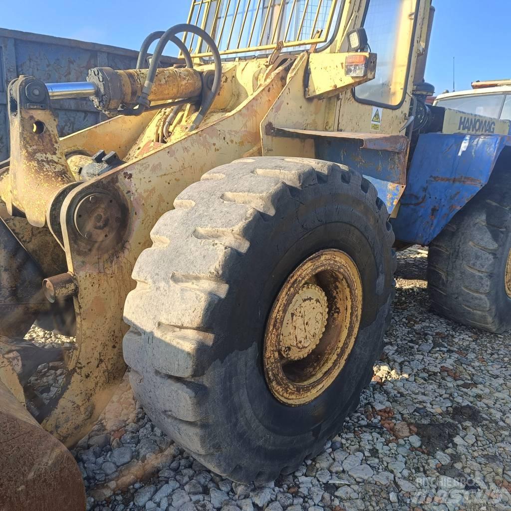 Hanomag C55 Naudoti ratiniai krautuvai