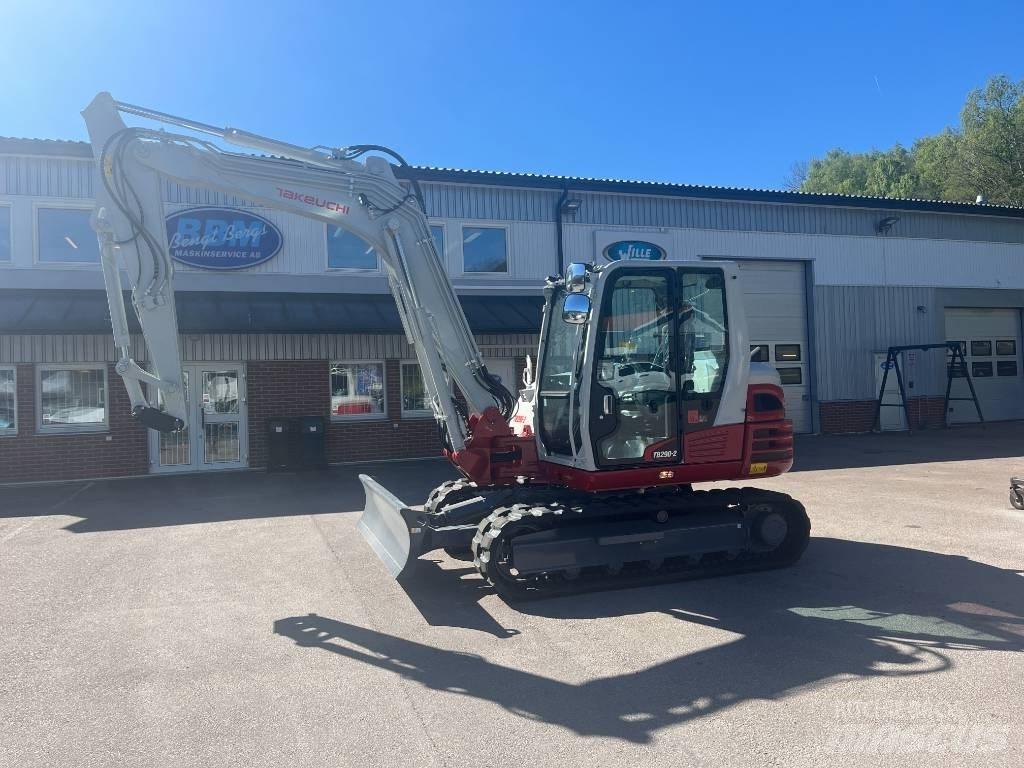Takeuchi TB 290-2 Vidutinės galios ekskavatoriai 7-12 t