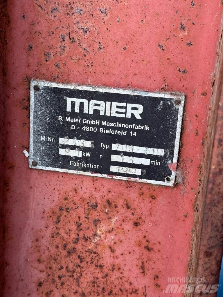 Maier 709 Atliekų smulkintuvai