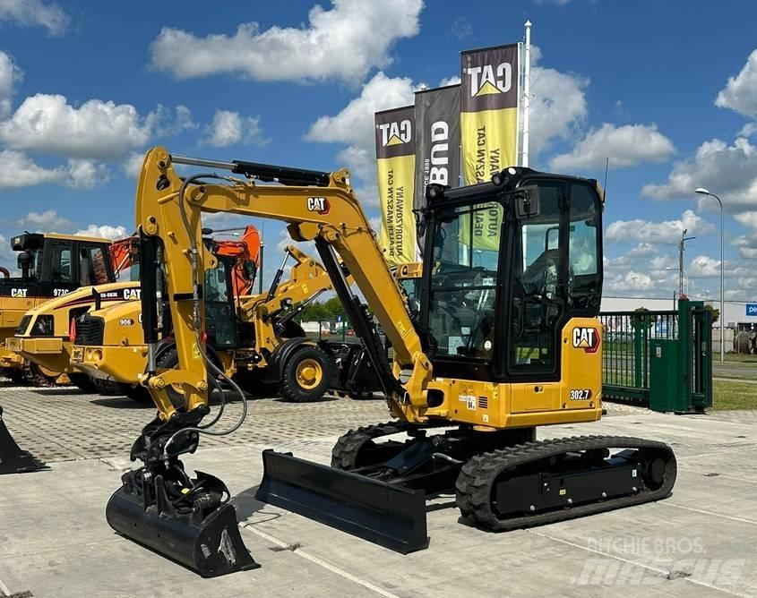 CAT 302.7 CR Mini ekskavatoriai < 7 t
