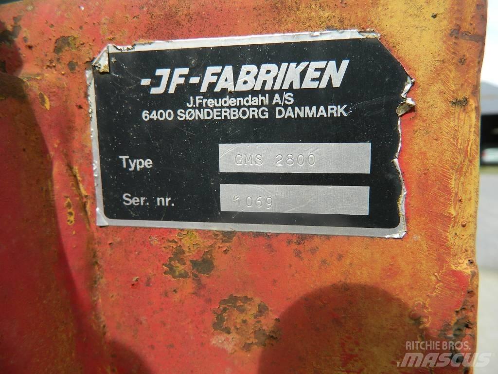 JF GMS 2800 Flex Formuojančios žoliapjovės