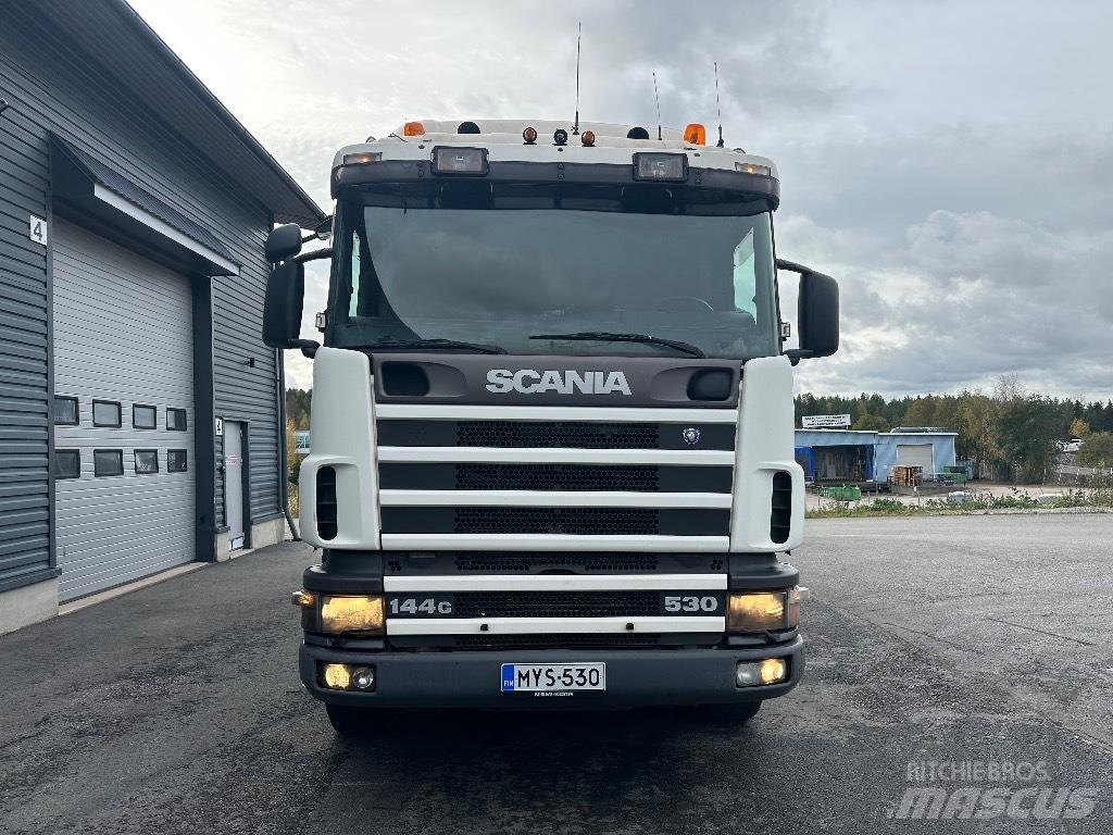 Scania R144 530 6X4 Savivarčių priekabų vilkikai