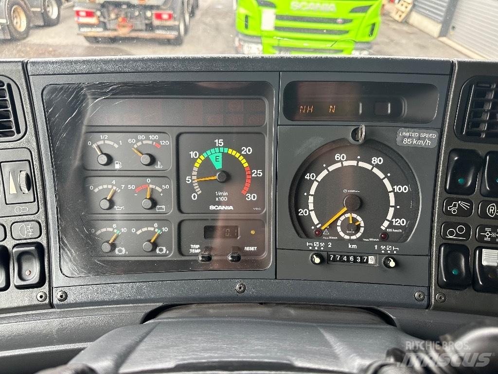 Scania R144 530 6X4 Savivarčių priekabų vilkikai