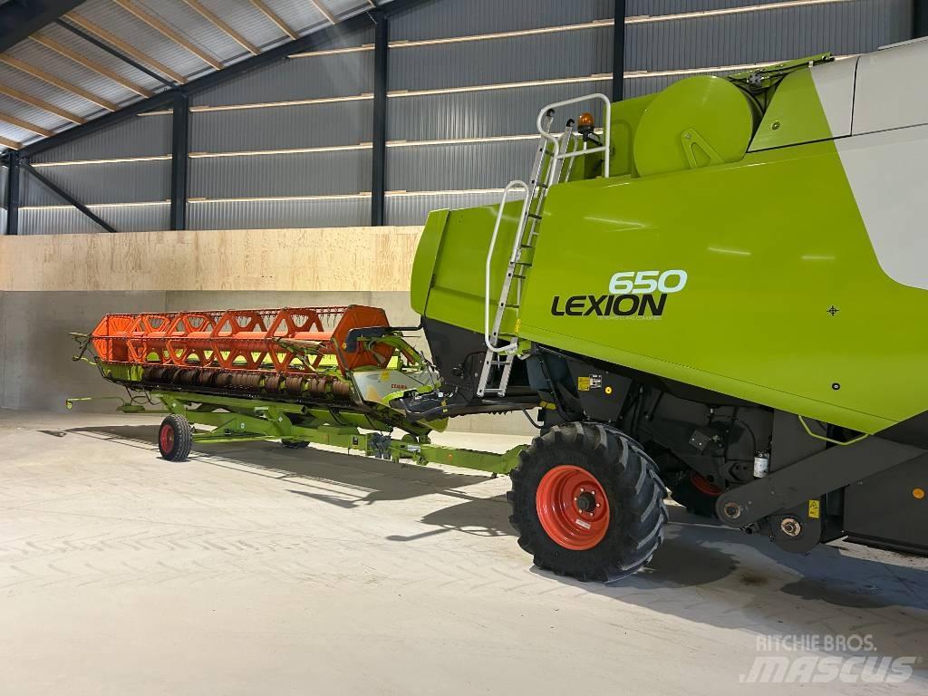 CLAAS Lexion 650 Derliaus nuėmimo kombainai