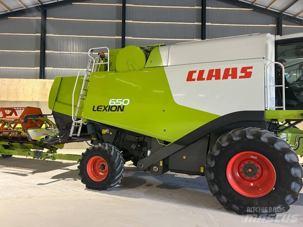 CLAAS Lexion 650 Derliaus nuėmimo kombainai