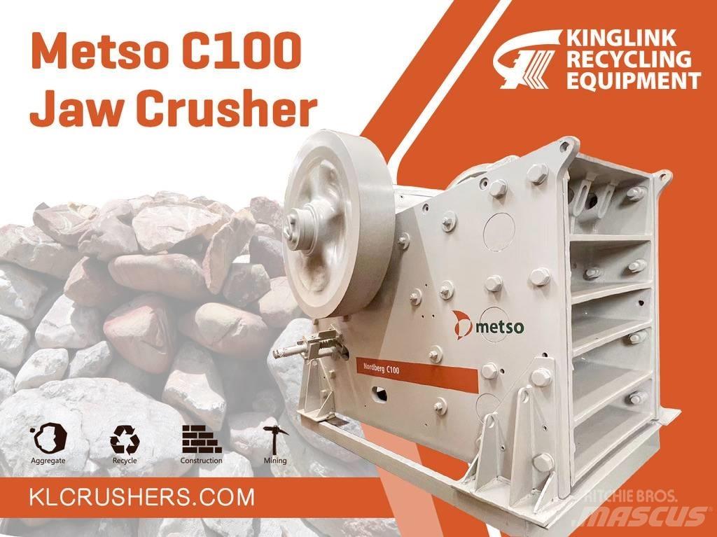 Metso Nordberg C100 Trupintuvai