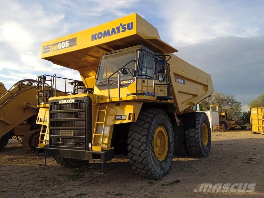 Komatsu HD 605-7E0 Atliekų išvežimo technika
