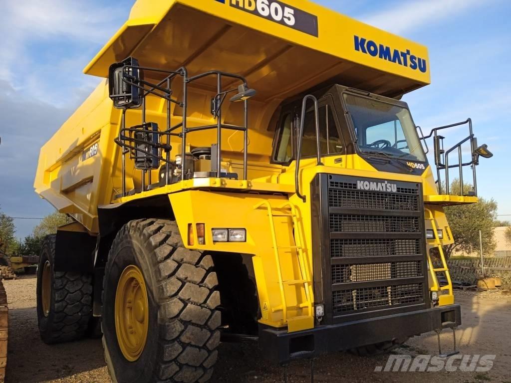 Komatsu HD 605-7E0 Atliekų išvežimo technika