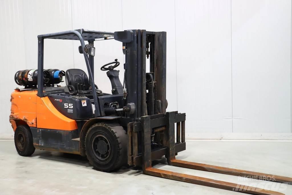 Doosan G55C-5 LPG (dujiniai) krautuvai