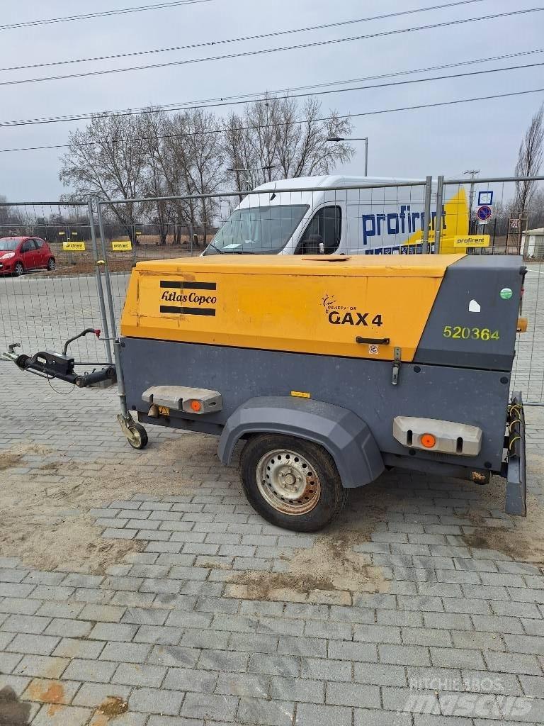 Atlas Copco QAX 20 Dyzeliniai generatoriai