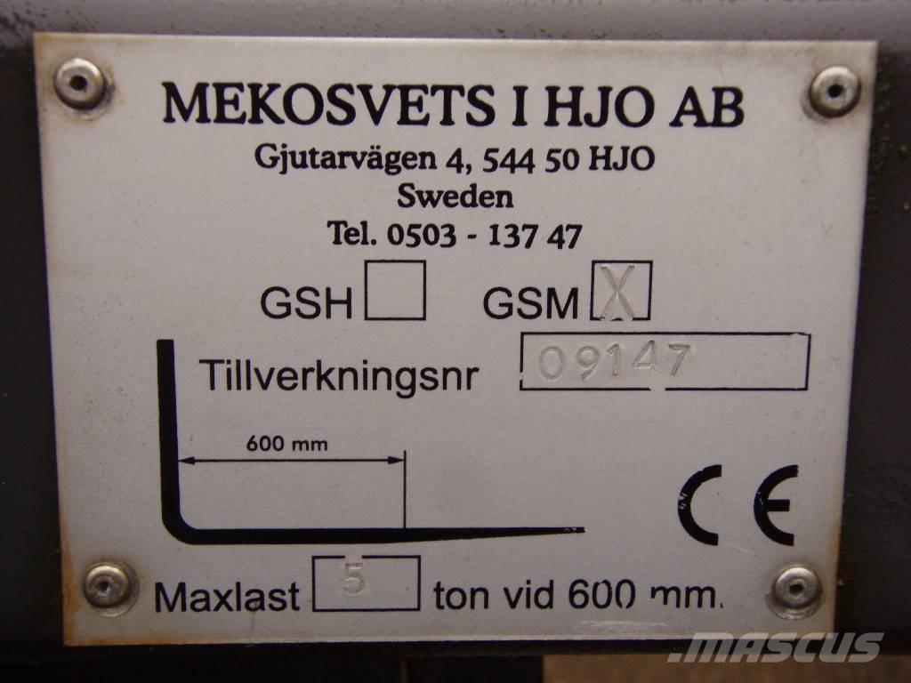  MSH Pallgaffel 5 Ton Šakės