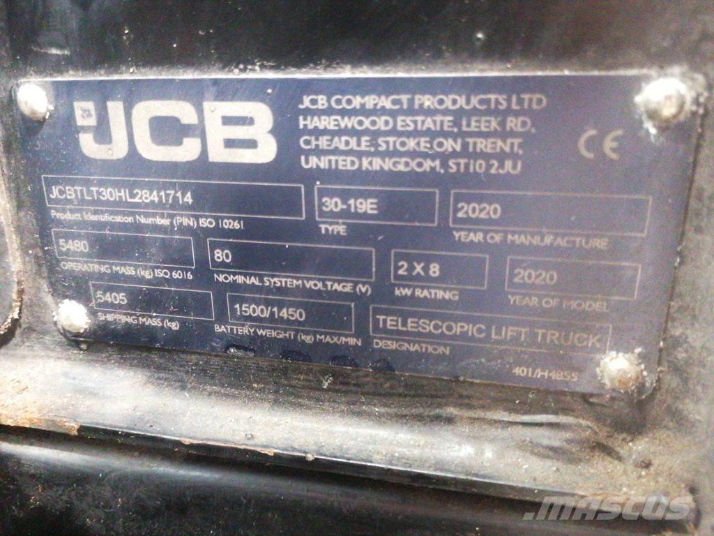 JCB TLT30-19E Teleskopiniai krautuvai