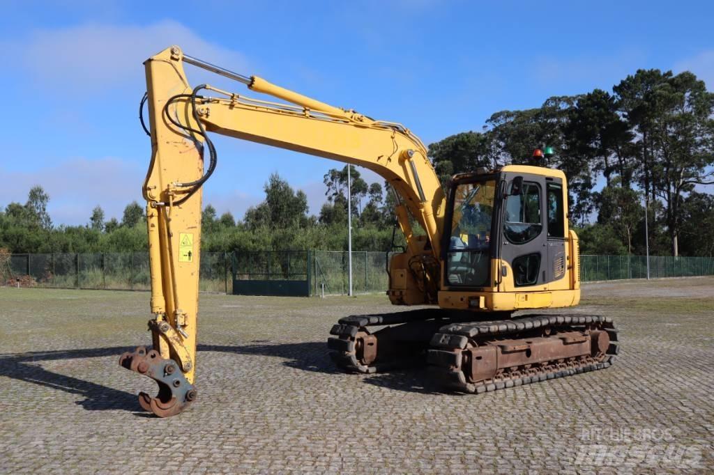 Komatsu PC138US-8 Vikšriniai ekskavatoriai