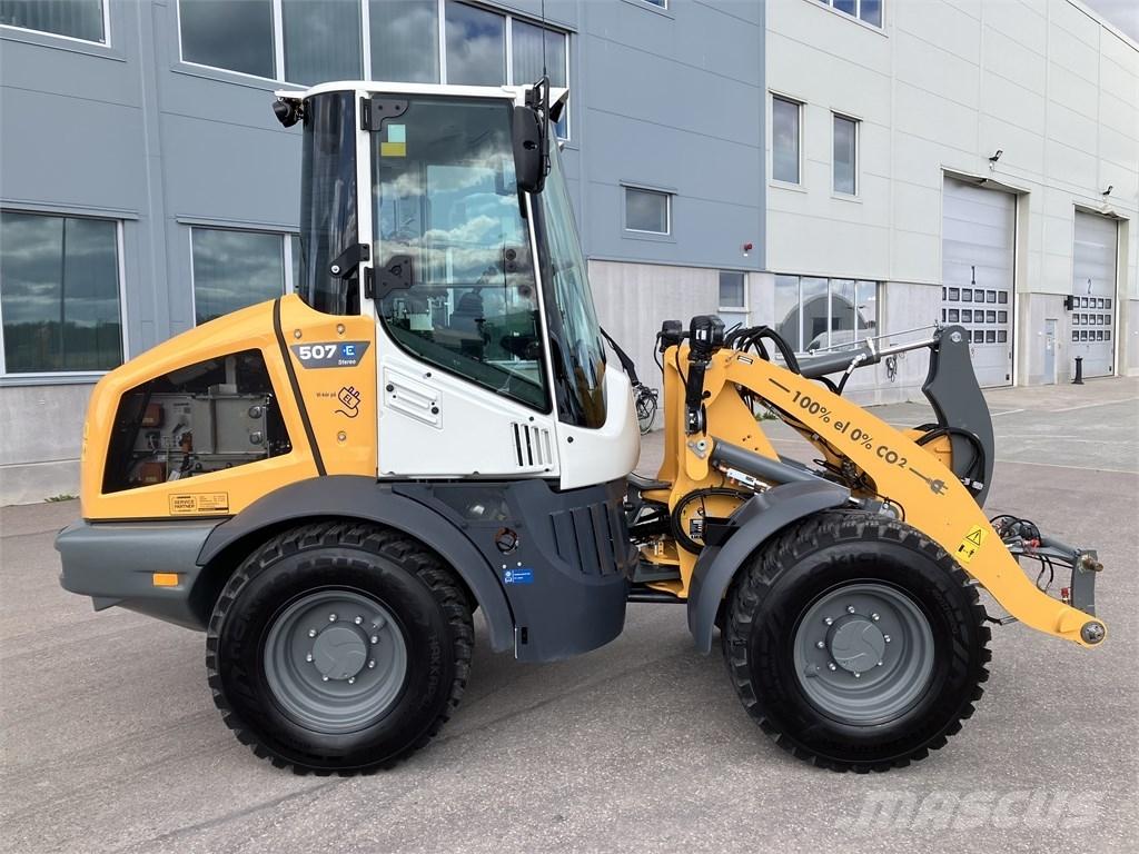 Liebherr L 507 E Naudoti ratiniai krautuvai