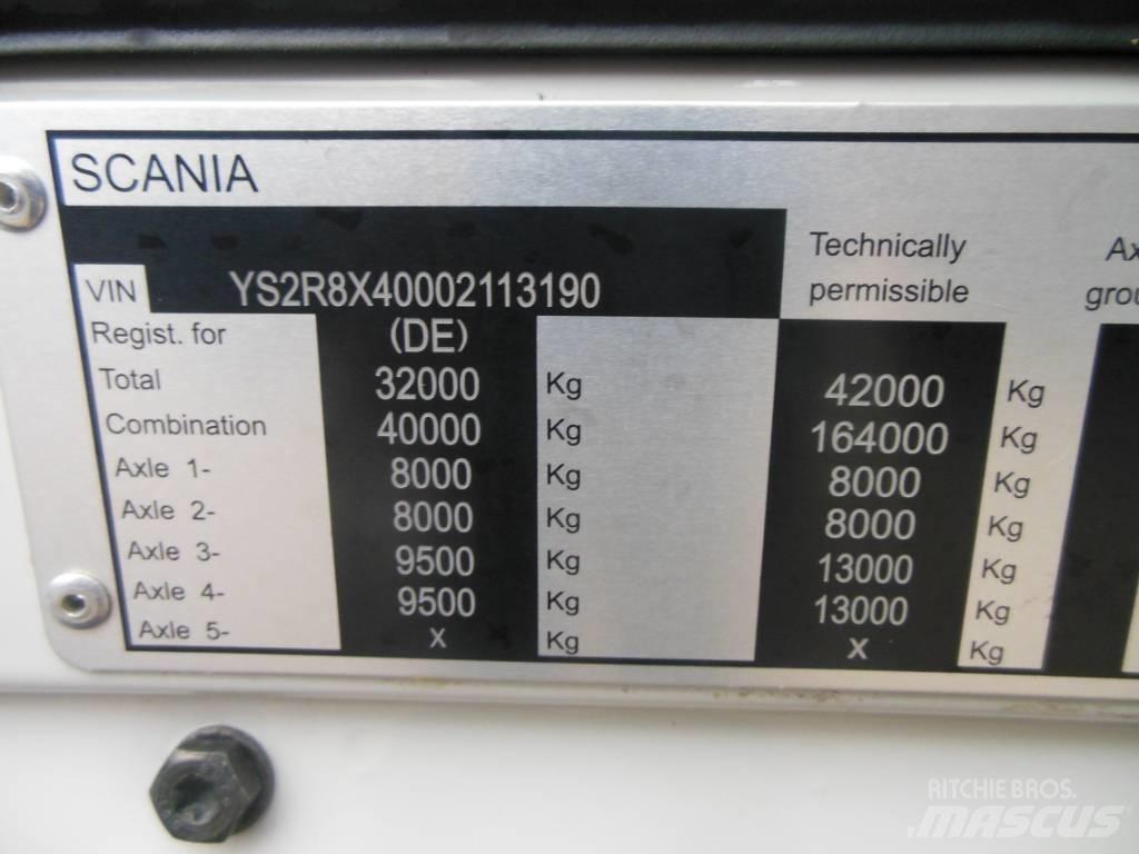 Scania R 580 LA Naudoti vilkikai