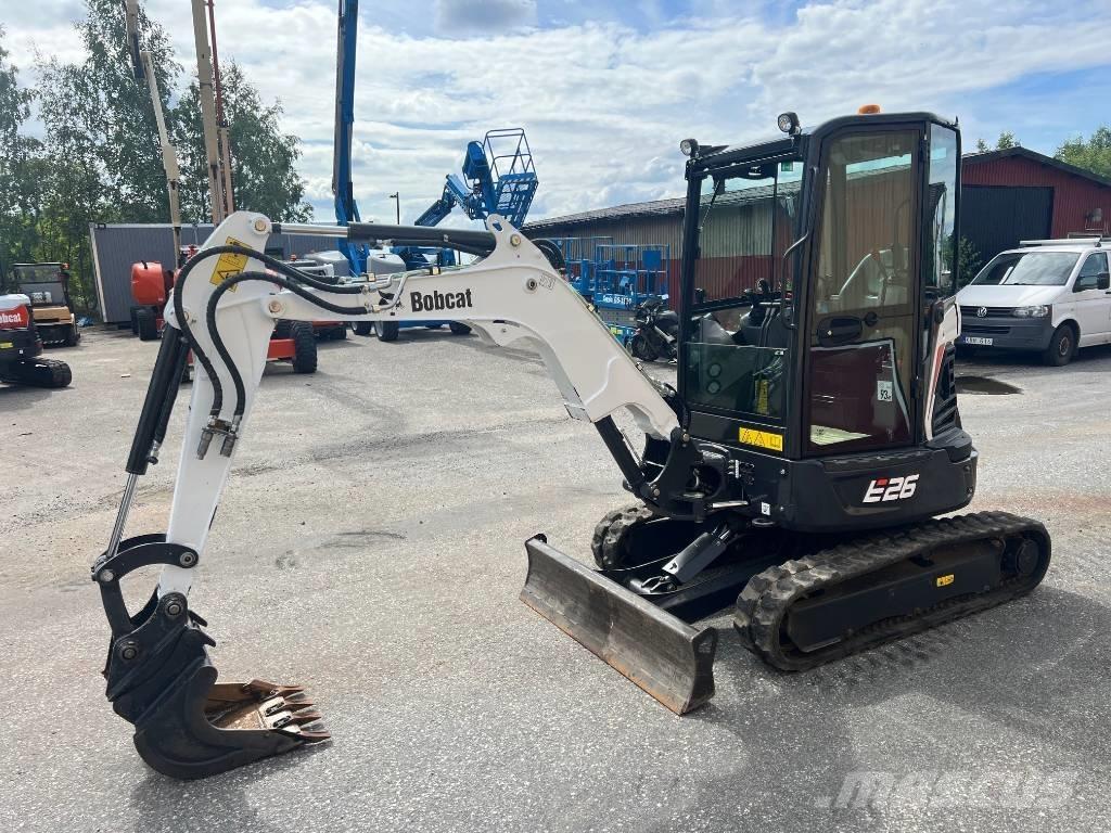 Bobcat E 26 Mini ekskavatoriai < 7 t