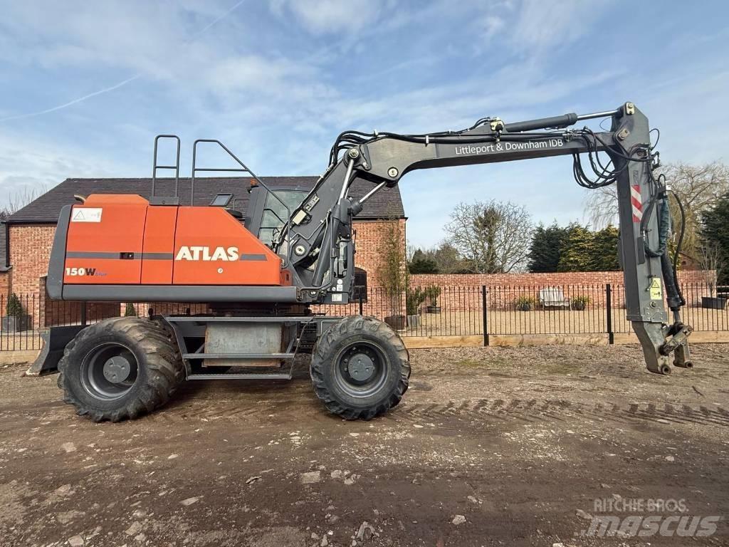 Atlas 150 W Ratiniai ekskavatoriai