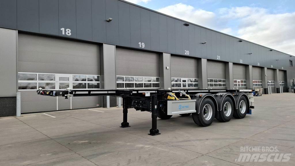 D-tec CC-2030-3-F Konteinerių puspriekabės