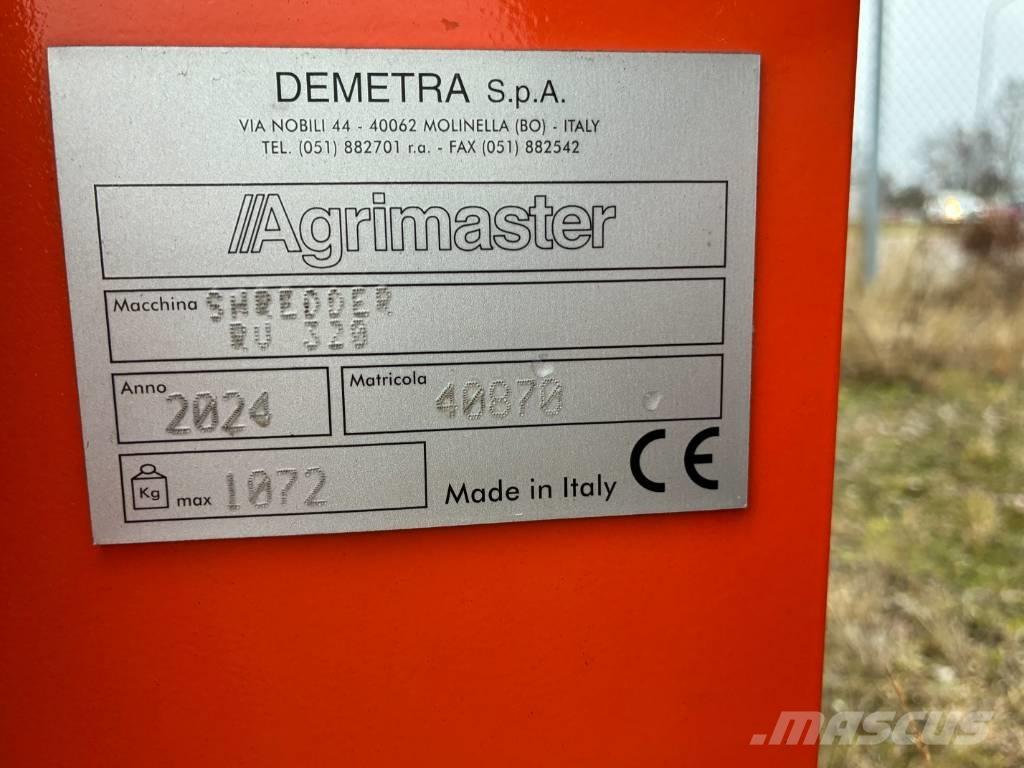 Agrimaster RV 320 Ganyklų šienapjovės / rėžtuvės